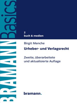 cover image of Urheber- und Verlagsrecht